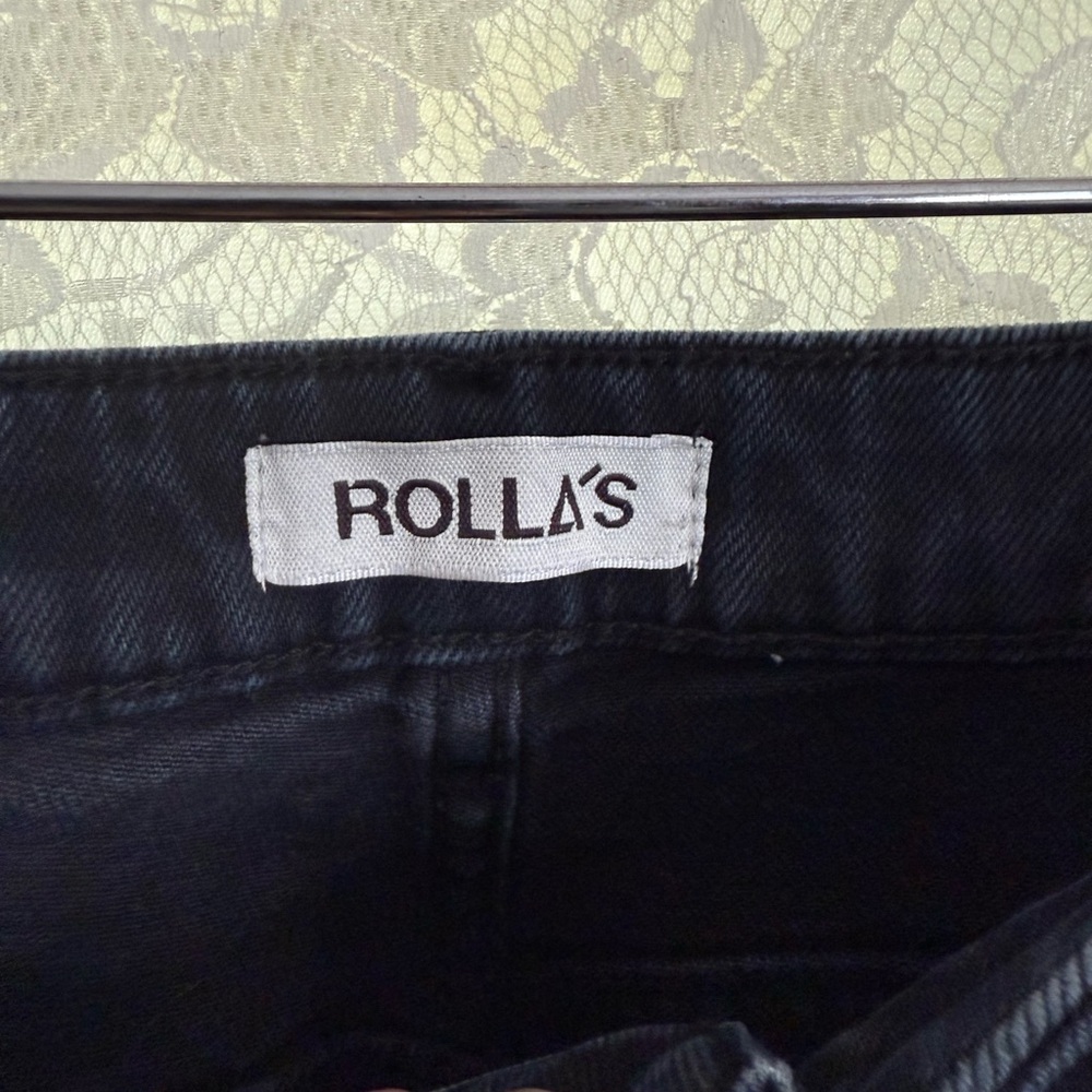 ROLLA'S Women's black east coast Flare Jeans sz 29 worn once like new - Picture 8 of 10